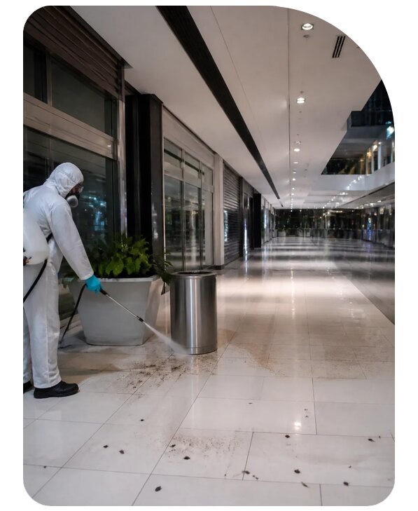 Дезинсекция торгового центра в Химках по цене от 25918 р. | Сенат-Хмк
